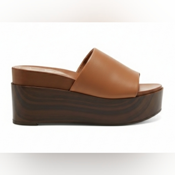 Jessica Simpson Shoes - Jessica Simpson Crissie Platform Brown Sandals Size 9 Bohemian Chunky 70s Retro